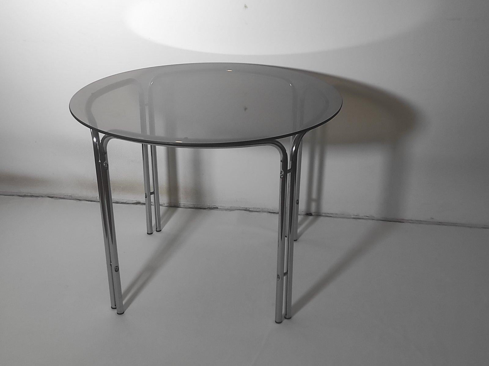 Mid-Century Modern Table de salle à manger attribuée à Gastone Rinaldi Italie années 1960 en vente
