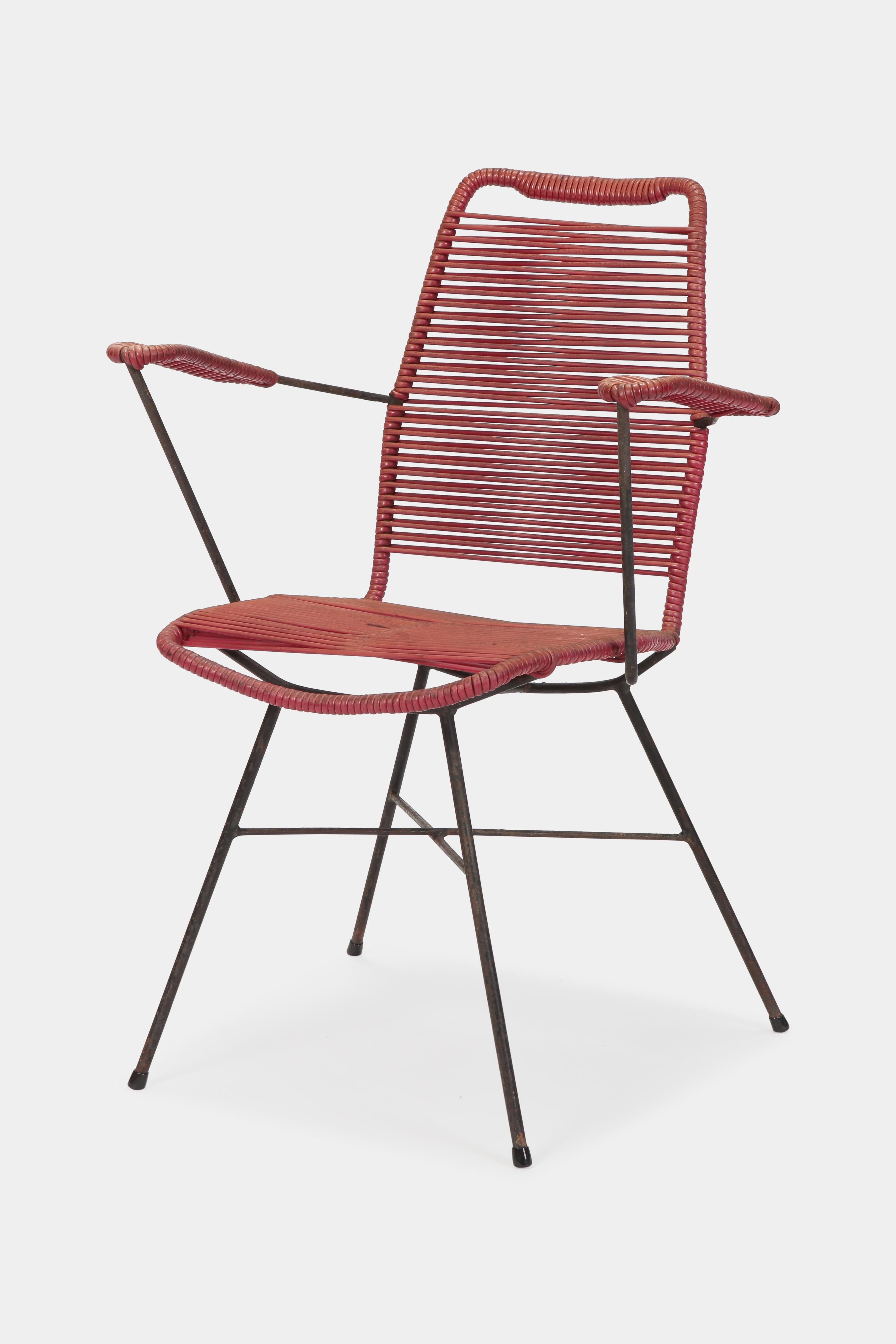 Mid-20th Century Attributed Gastone Rinaldi Garden Chairs, 1950s