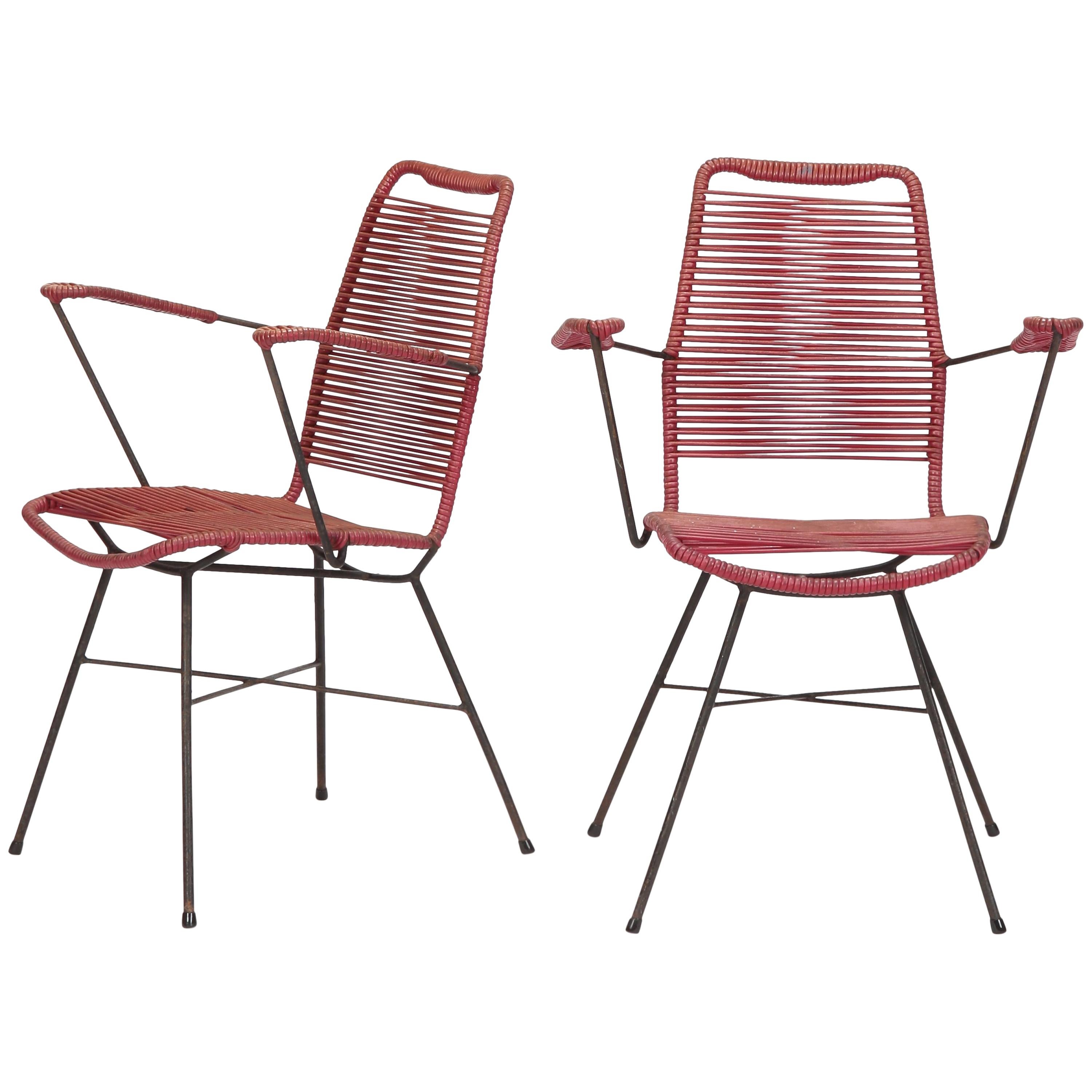 Attributed Gastone Rinaldi Garden Chairs, 1950s