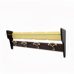 Attributed Ico Parisi Mid-century Modern Italian Wall Coat hanger, 1950s