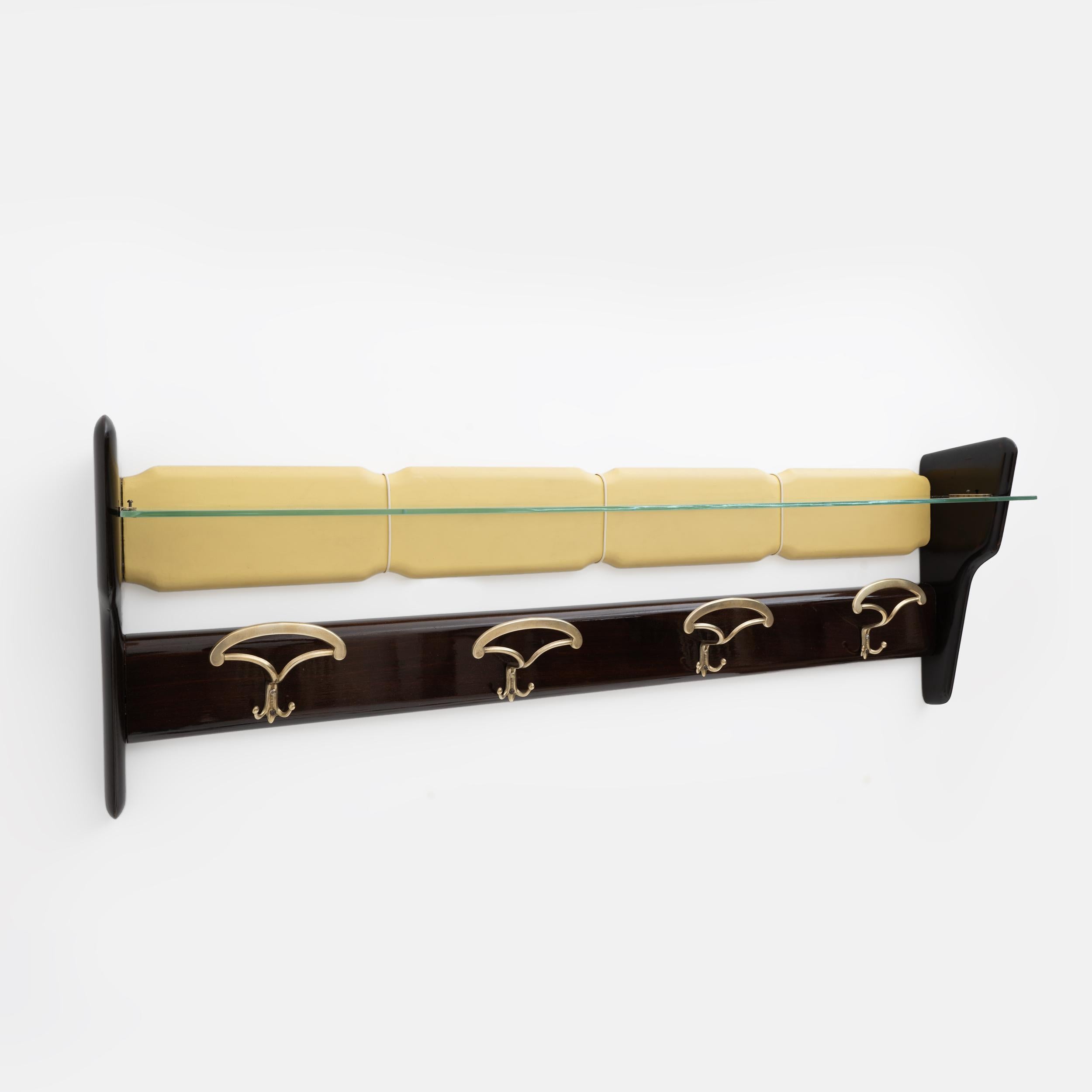 Mid-Century moderno Appendiabiti da parete italiano attribuito a Ico Parisi, metà del secolo scorso, 1950 in vendita