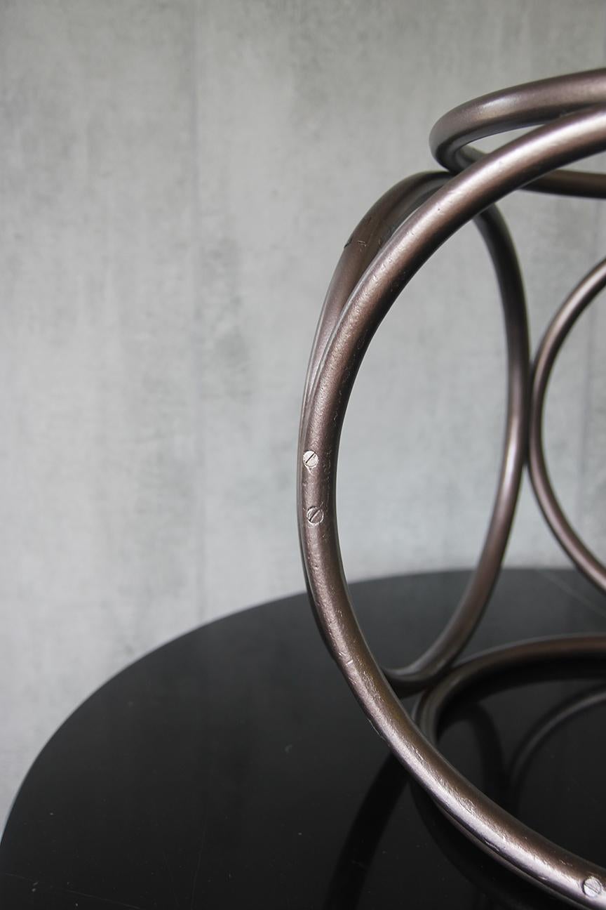 Attributed Michael Thonet Mid-century bentwood stool For Sale 1