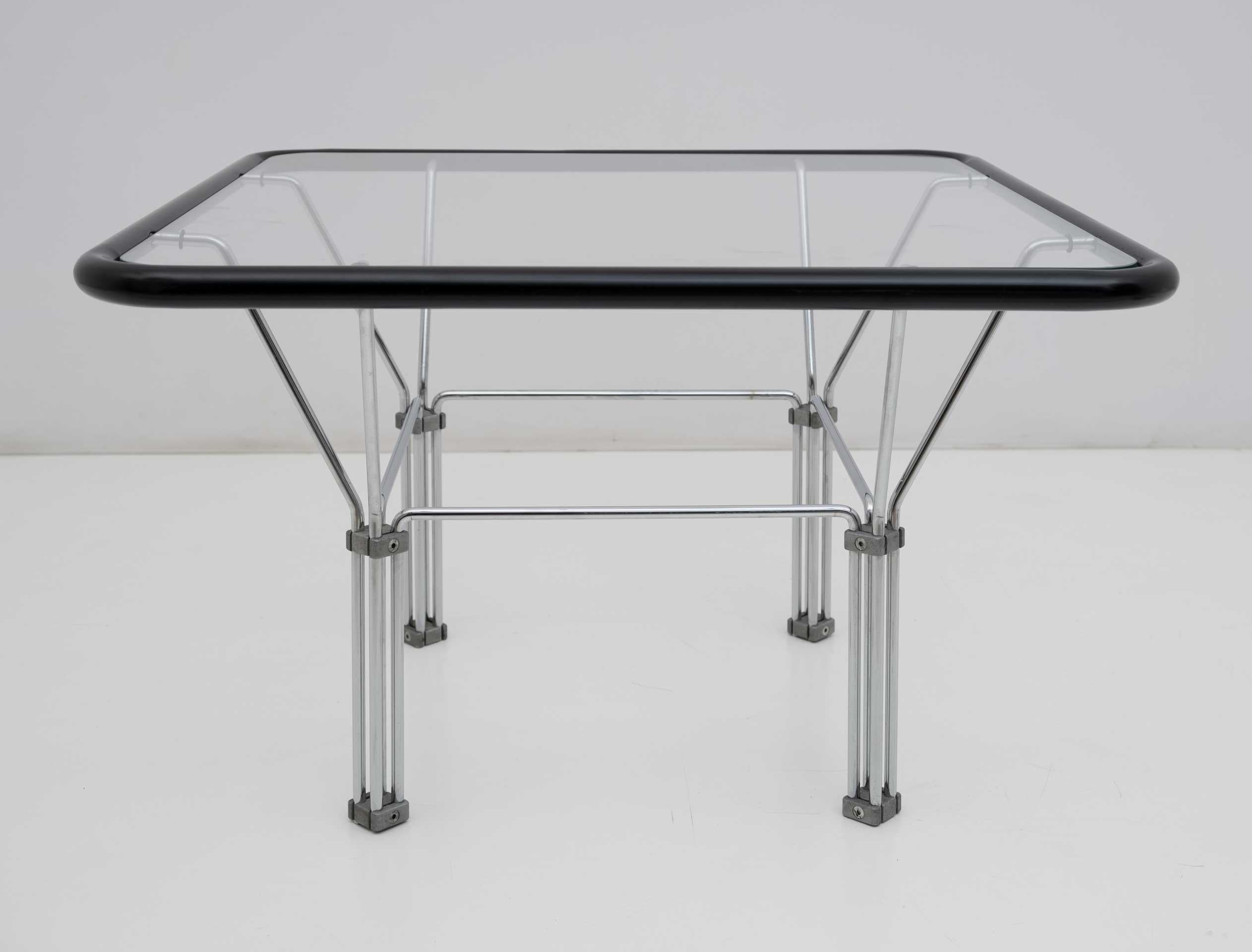 This coffee table is attributed to Danish designer Niels Bendtsen for 