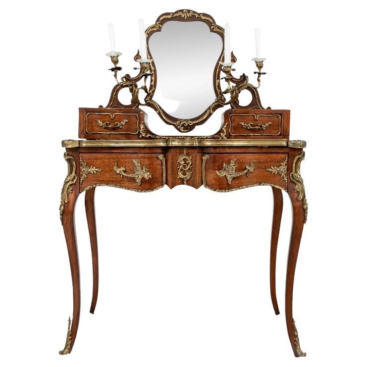 Attributed Paul Sormani French Late 19th Century Podreuse Dressing Table