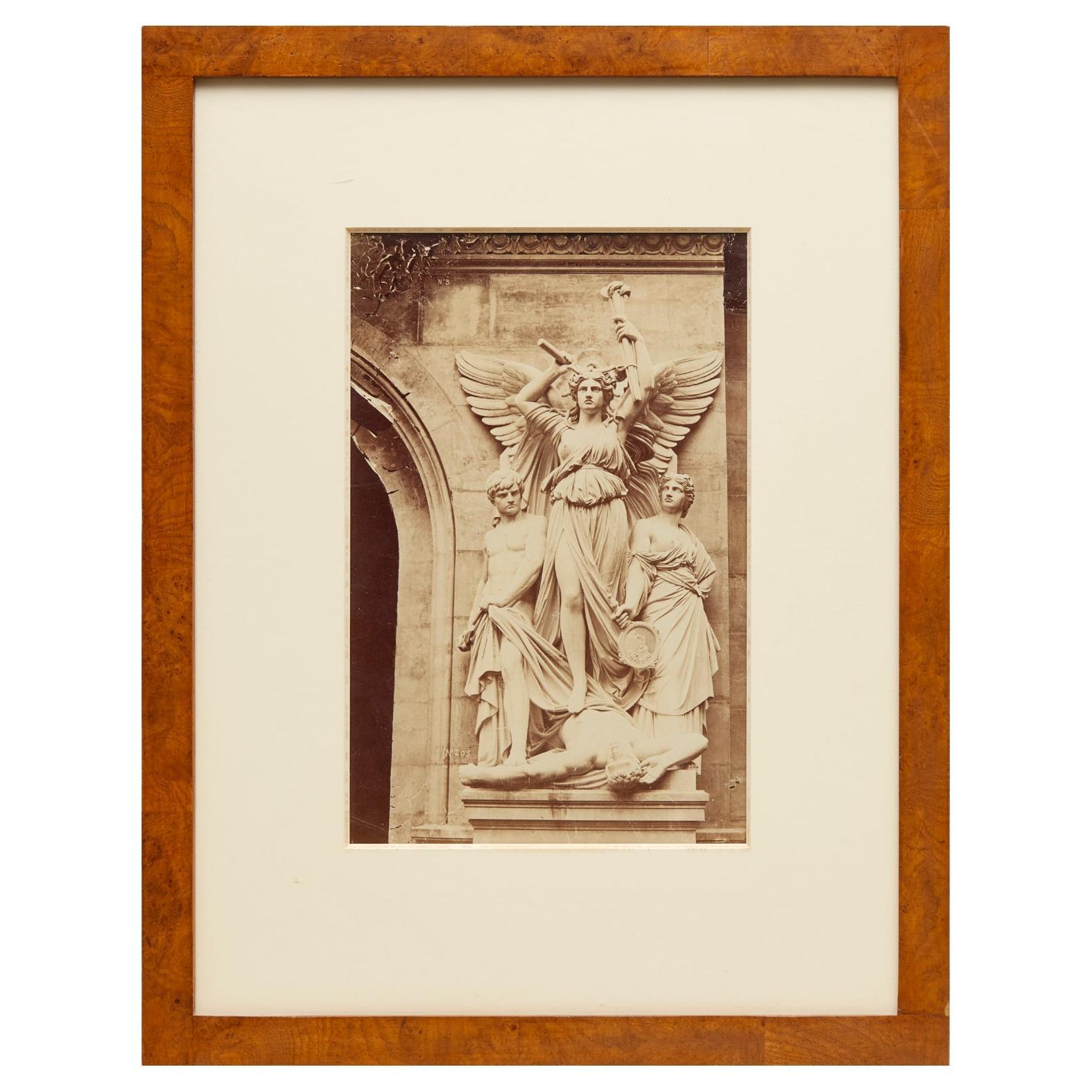 Attribué à Adolphe BRAUN, Photographie française au charbon d
après "Le Drame"