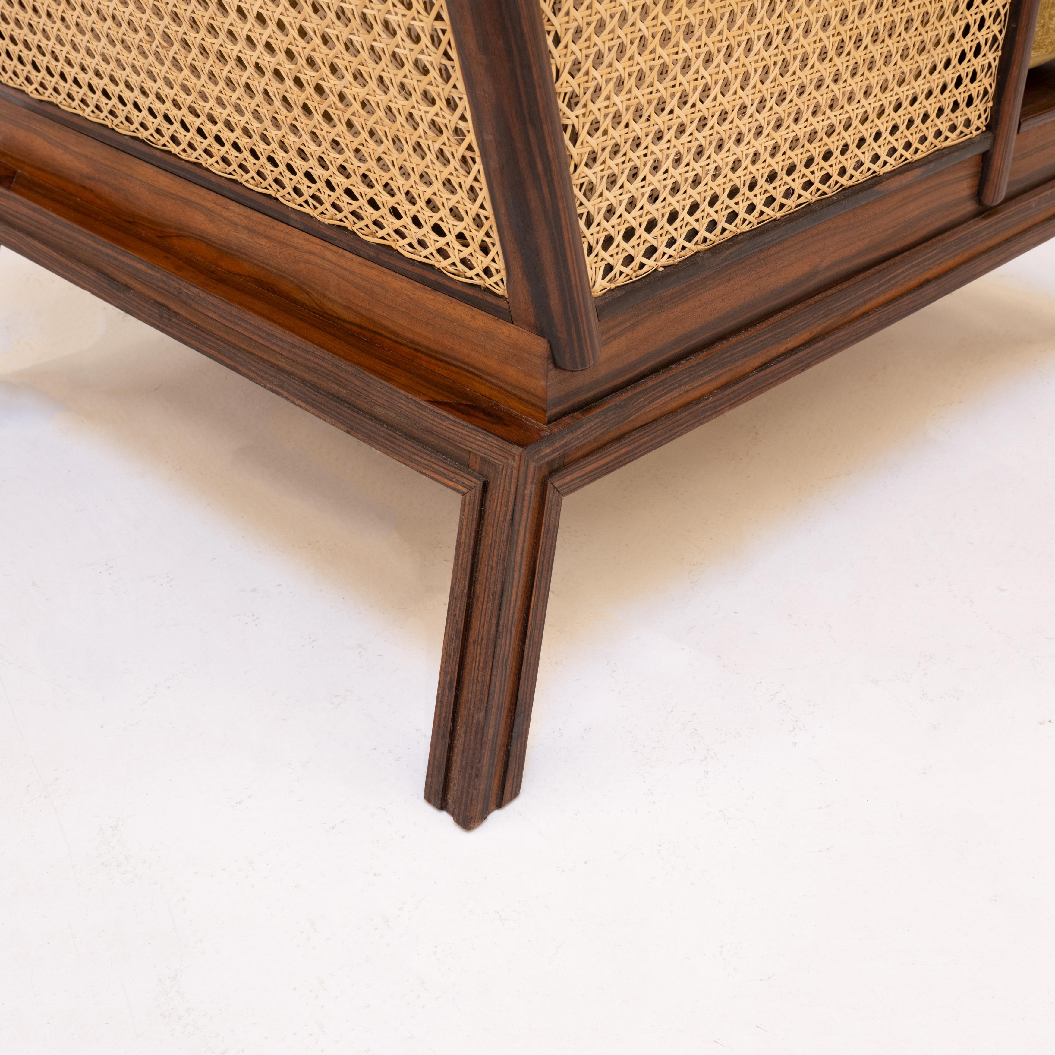 Attributed to Bruno Paul, expressive armchair, 1925, Viennese Mesh im Angebot 6