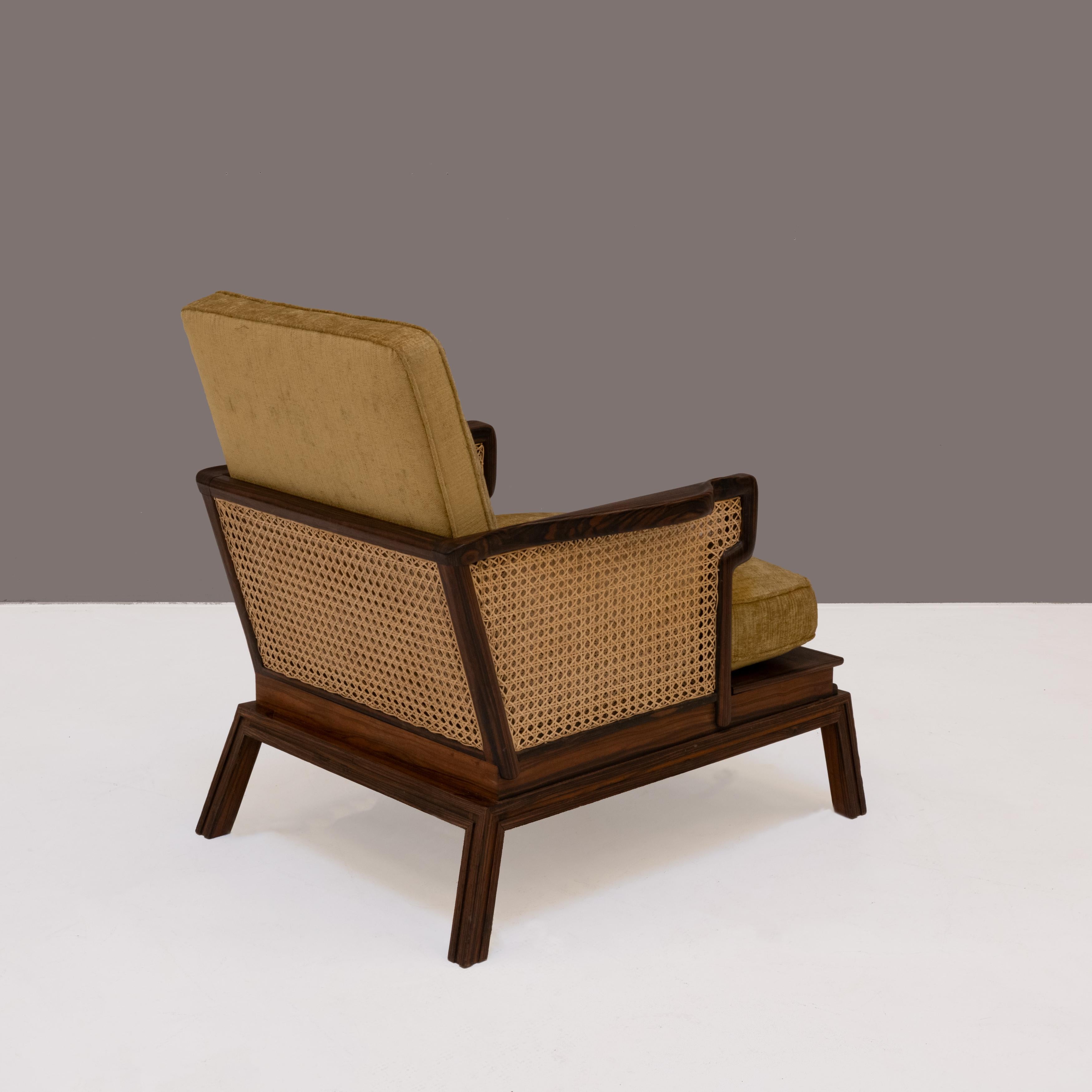 Attributed to Bruno Paul, expressive armchair, 1925, Viennese Mesh (Art déco) im Angebot