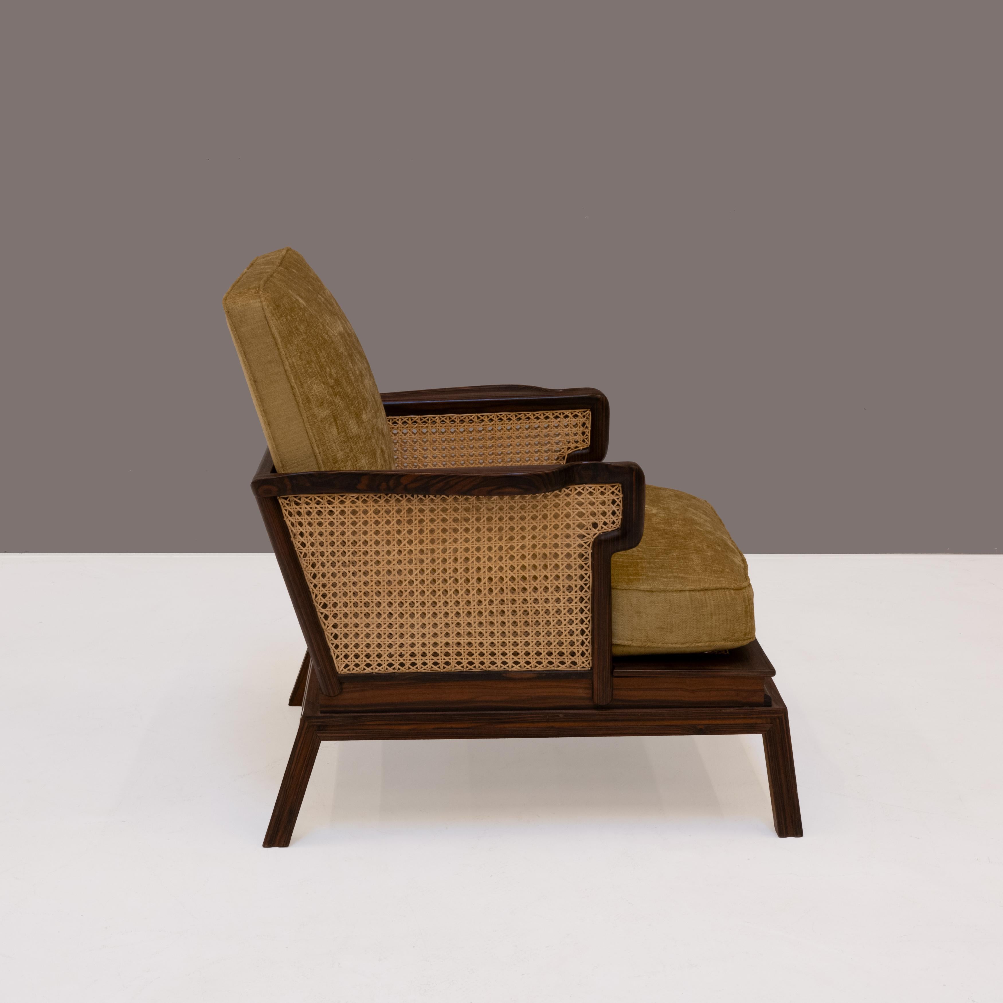 Attributed to Bruno Paul, expressive armchair, 1925, Viennese Mesh im Angebot 2