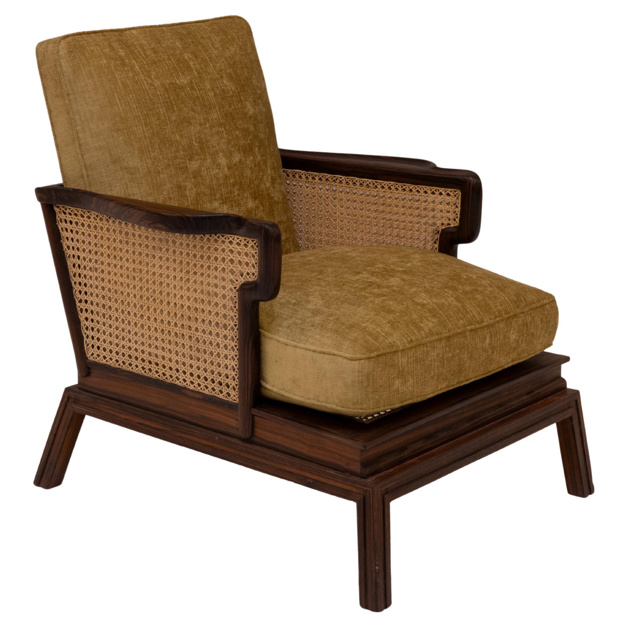 Attributed to Bruno Paul, expressive armchair, 1925, Viennese Mesh im Angebot