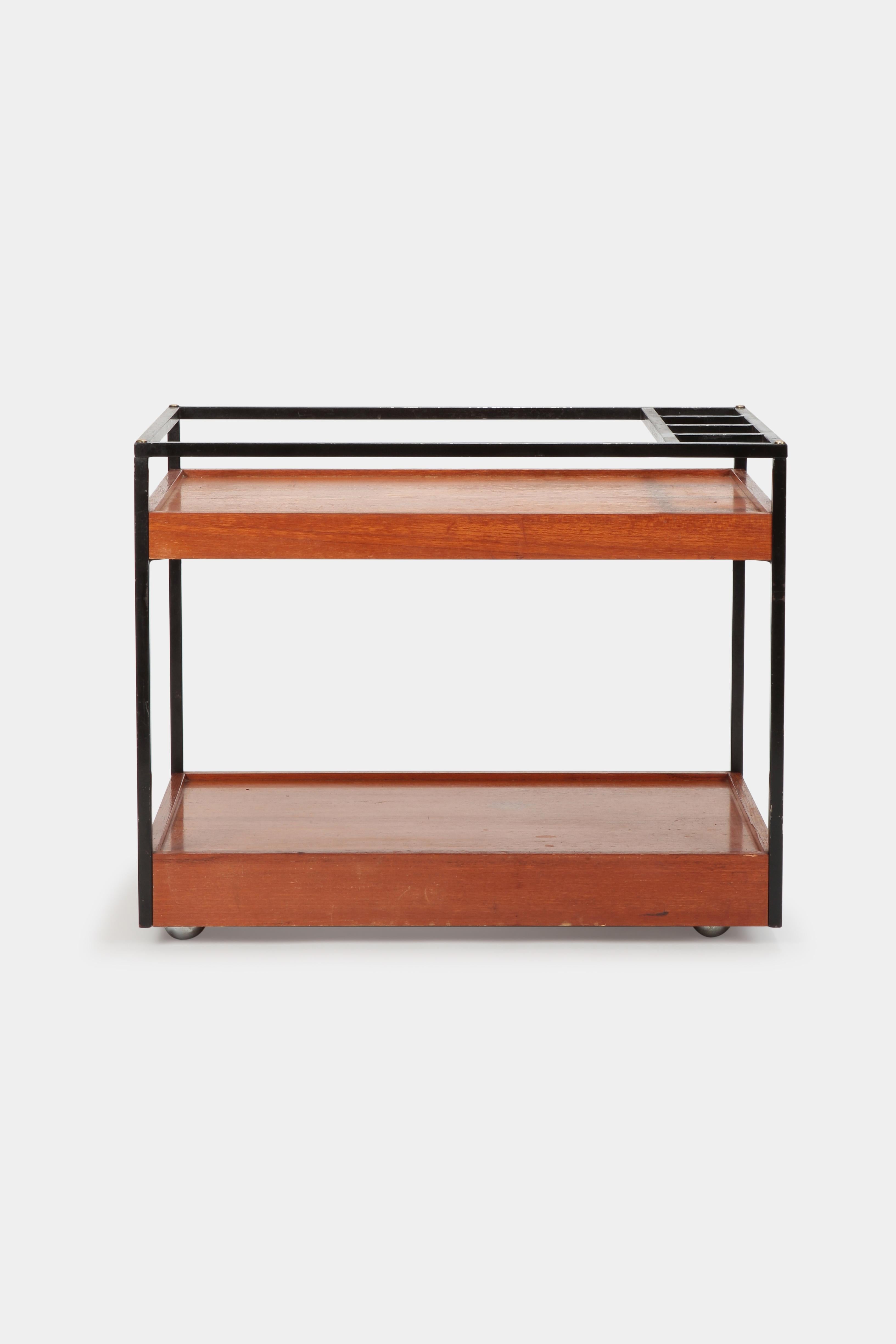 Dutch Attributed to Cees Braakman Bar Cart Pastoe, 1950s