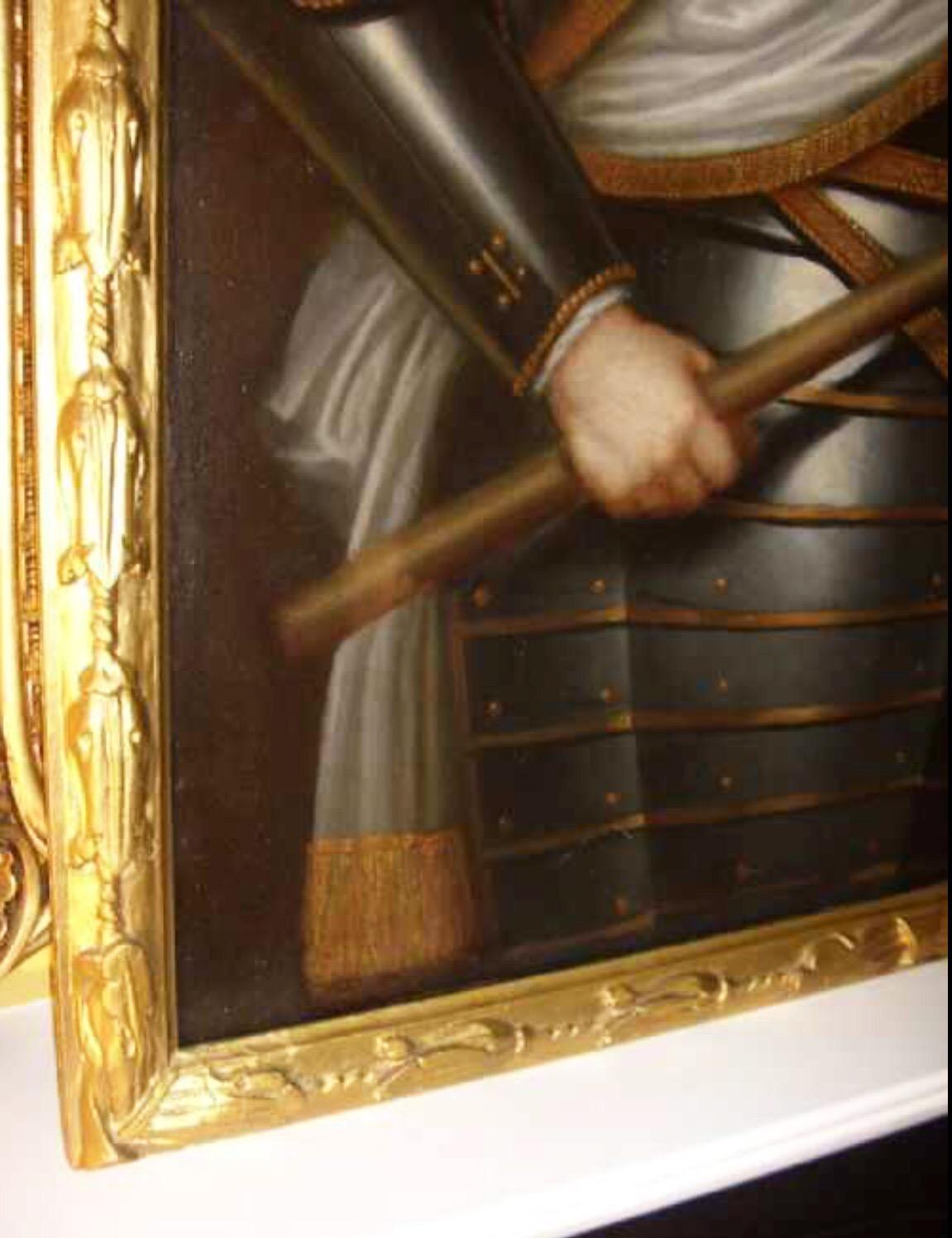 17th Century Oil Portrait Painting of David Wemyss, 2nd Earl of Wemyss For Sale 6