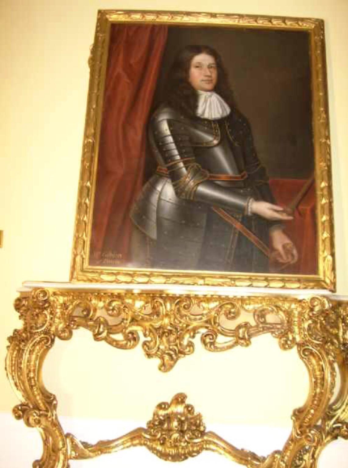 Late 17th Century Oil Portrait Painting of Mr.Gibson of Durie (1601-1694)h For Sale 5