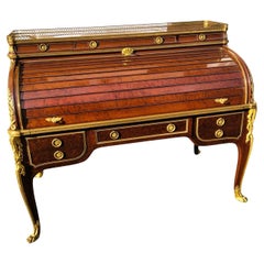 D'après H. Dasson, bureau à cylindre, 19e siècle