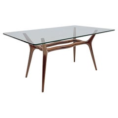 Attributed to Ico Parisi Mid-Century Modern Coffee Table, Italy, 1950s