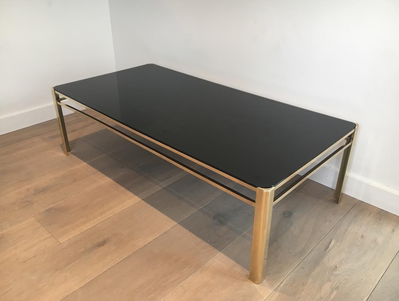 Attributed to Jacques Quinet, Bronze Coffee Table, Signed and Numbered For Sale 2
