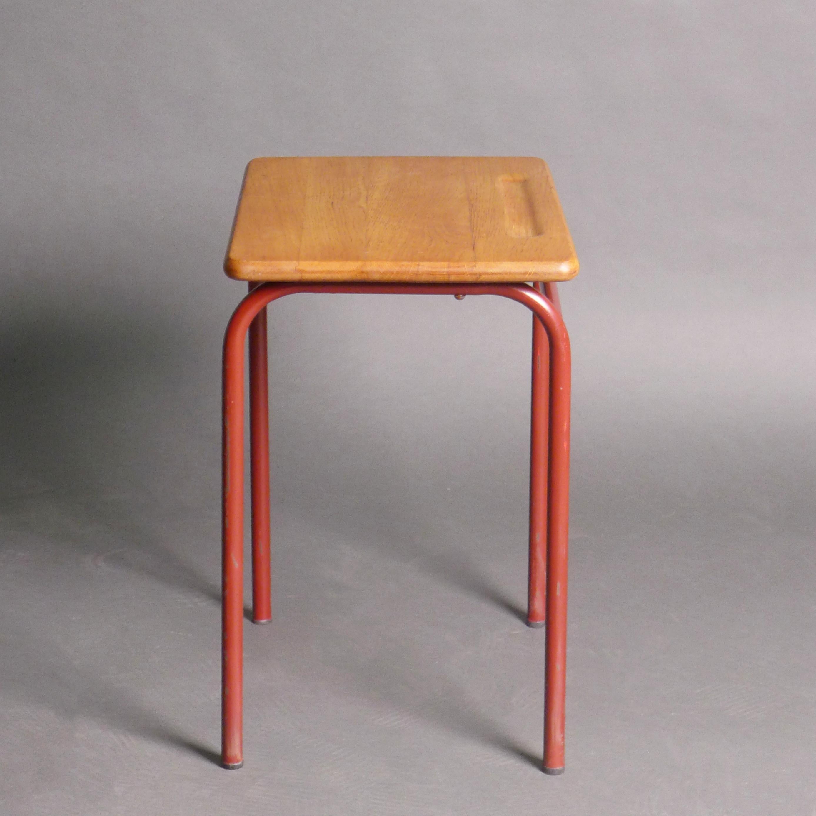 Mid-20th Century Attributed to Jean Prouvé, Child's School Desk, suitable for use as side table
