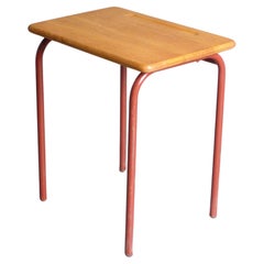 Attributed to Jean Prouvé, Child's School Desk, suitable for use as side table