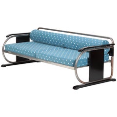 Attributed to Jindrich Halabala Sofa Art Deco, 1930s