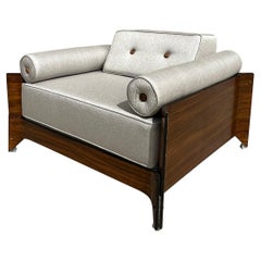 Attribué à Jorge Zalszupin, Fauteuil Brasiliana, milieu du siècle brésilien 60'.