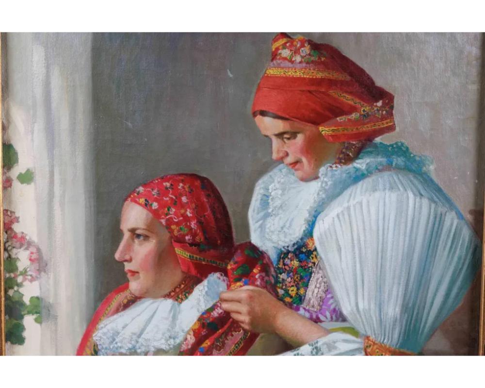 Joza Uprka (Tschechisch 1861-1940) zugeschrieben 