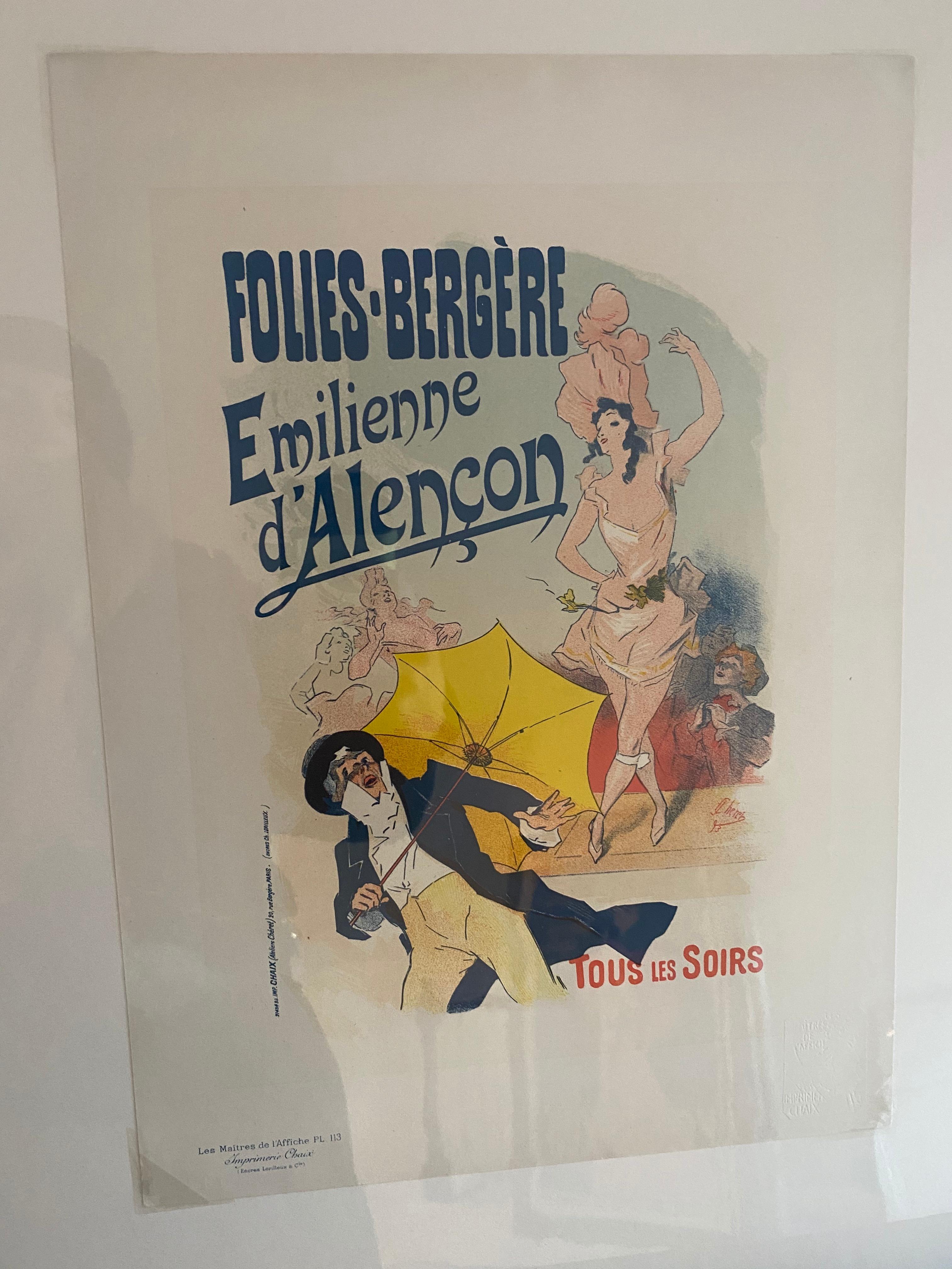 "Emilienne d'Alencon" de Les Maitres de l'Affiche