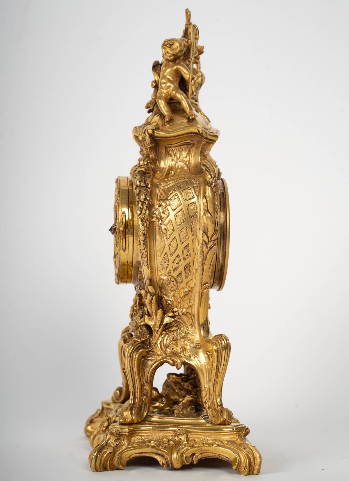 Ormolu Attributed to L.Messagé (1842-1901) and F.Linke, 