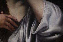 Attribuita a Ludovico Carracci (1555 - 1619) La Maddalena penitente nel deserto