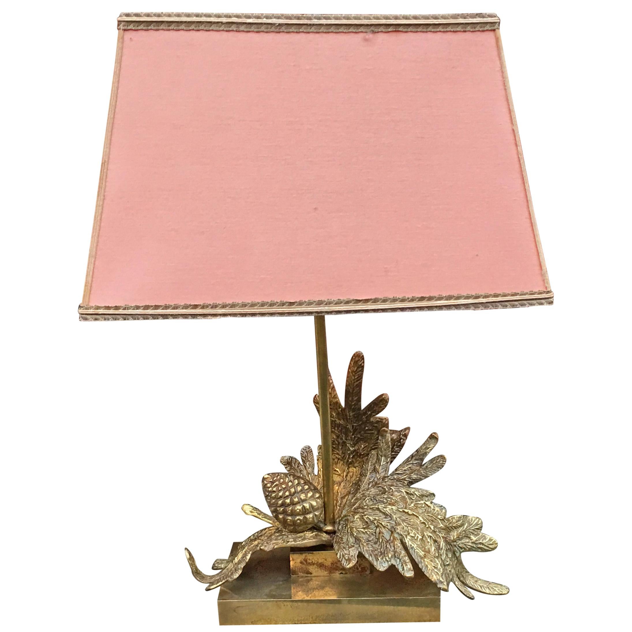 pine cone table lamp