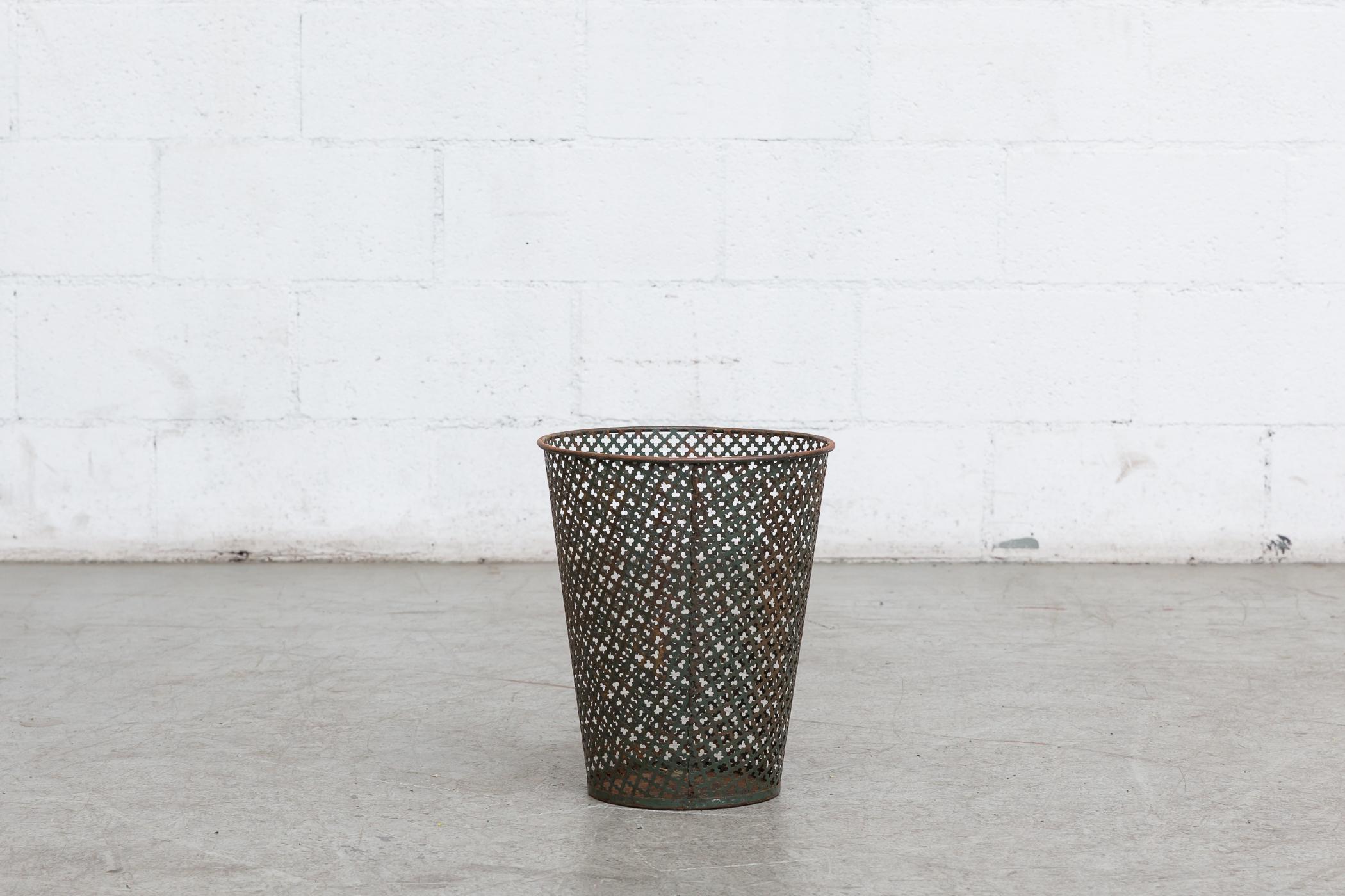 Mid-Century Modern Attributed to Matthieu Mategot for Artimeta Waste Baskets