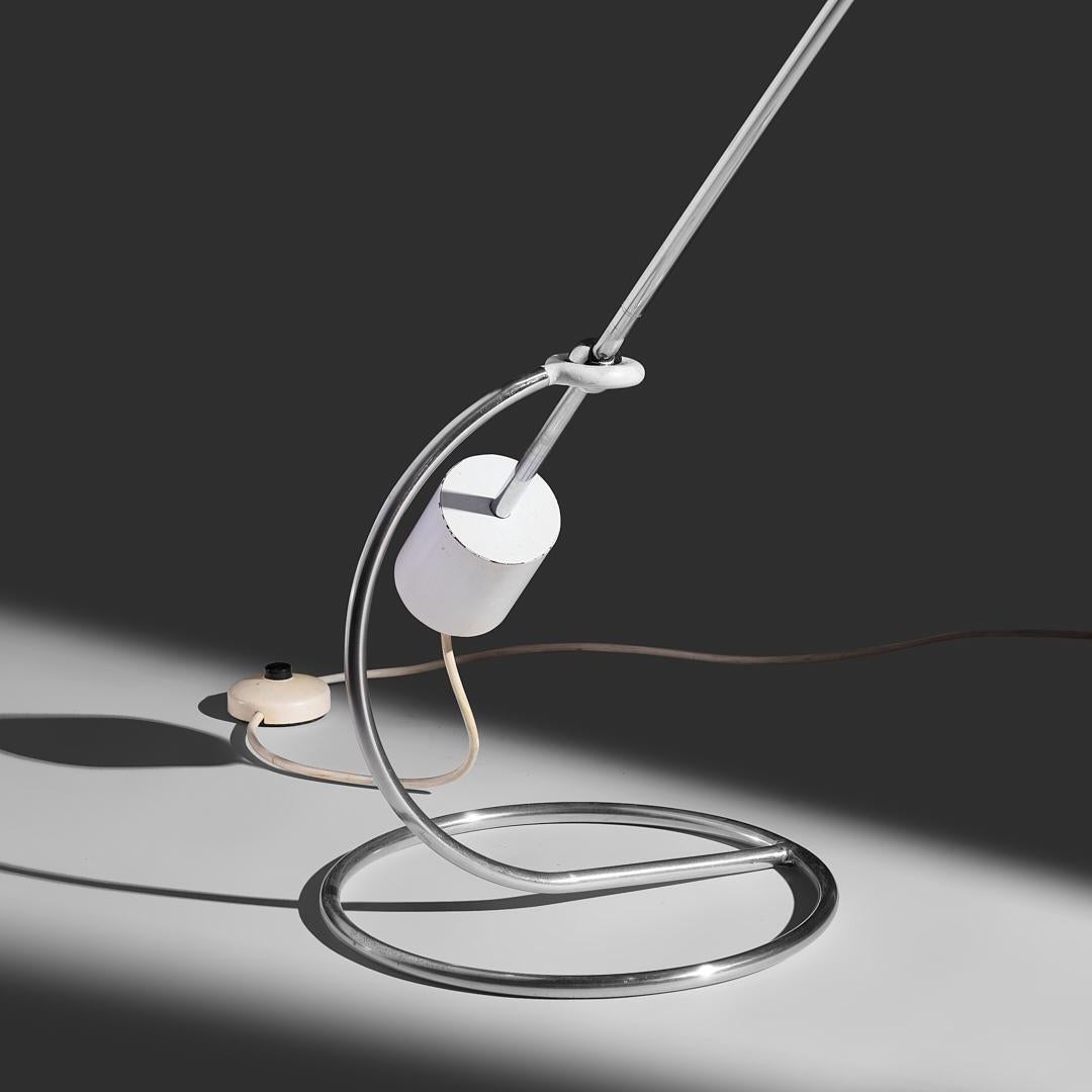Italian Attributed to Paolo Tilche 3S floor lamp for Sirrah Italy, 1961 For Sale