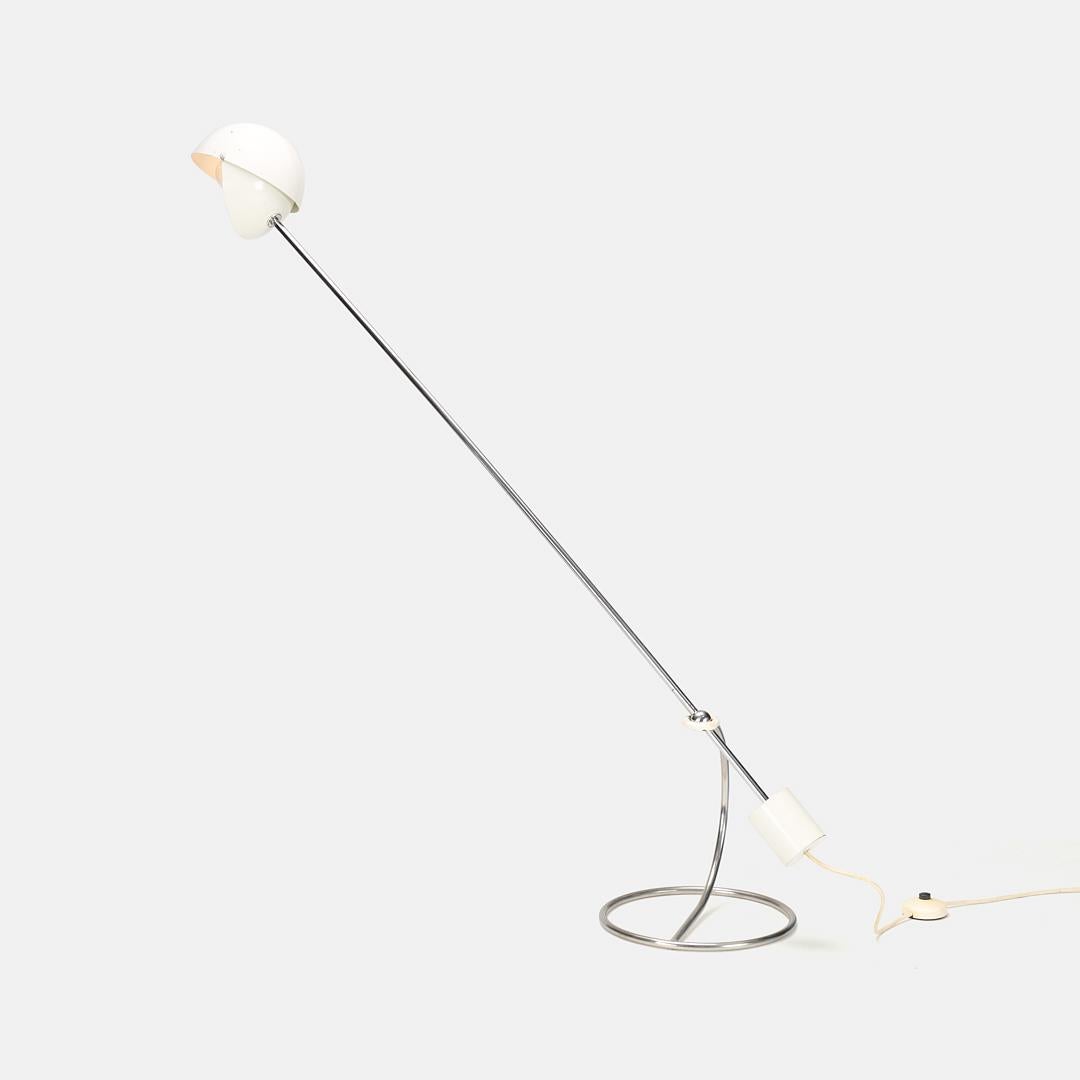Aluminum Attributed to Paolo Tilche 3S floor lamp for Sirrah Italy, 1961 For Sale
