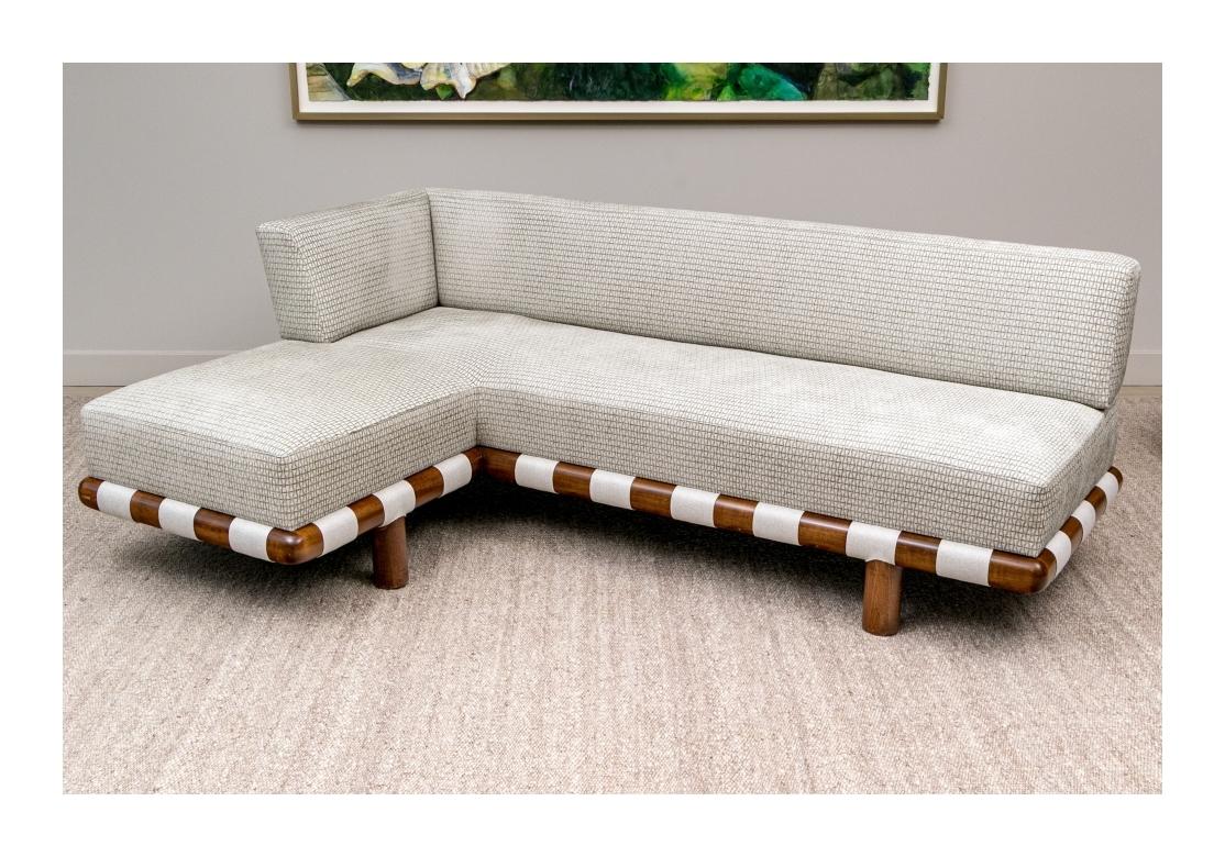 Attributed To T.H. Robsjohn-Gibbings L-Shape Sofa For Widdicomb For Sale 4