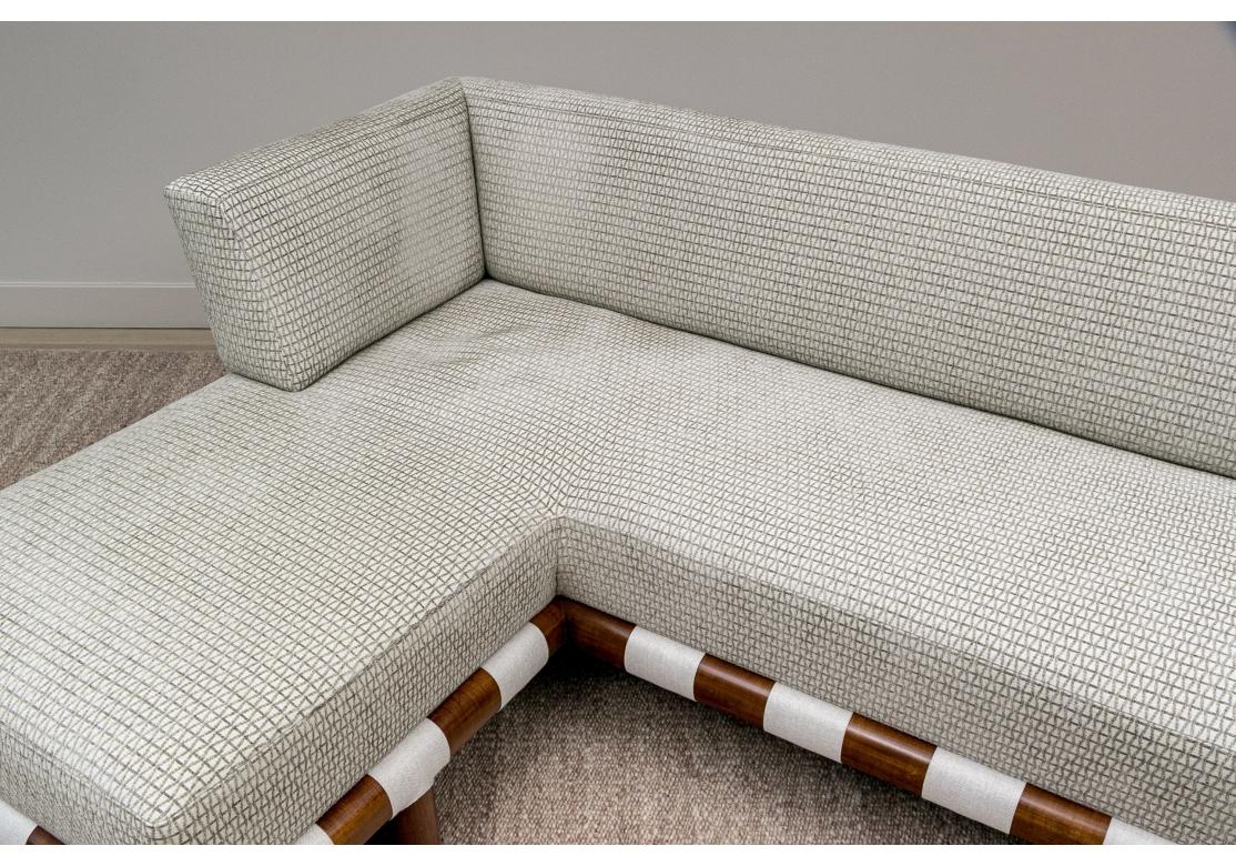 20th Century Attributed To T.H. Robsjohn-Gibbings L-Shape Sofa For Widdicomb For Sale