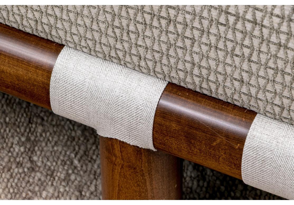 Fabric Attributed To T.H. Robsjohn-Gibbings L-Shape Sofa For Widdicomb For Sale