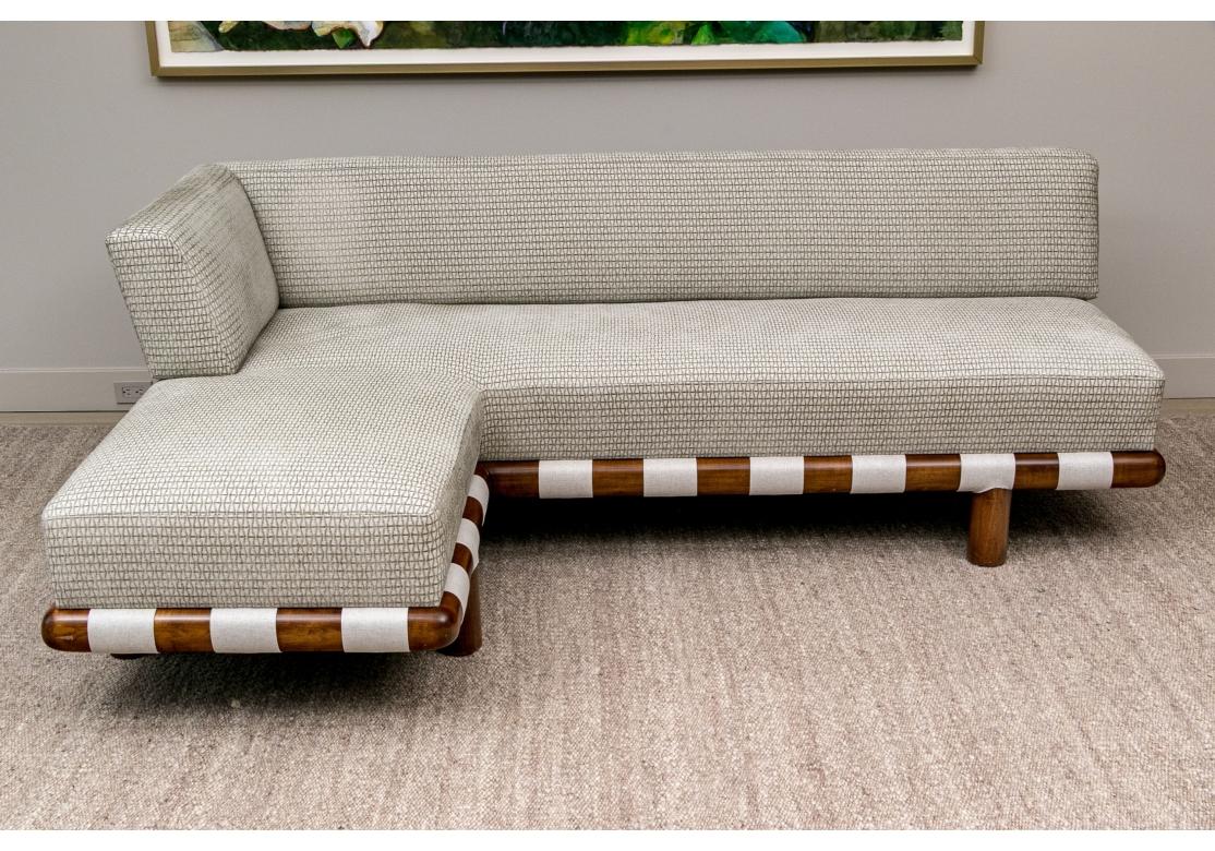 Attributed To T.H. Robsjohn-Gibbings L-Shape Sofa For Widdicomb For Sale 3