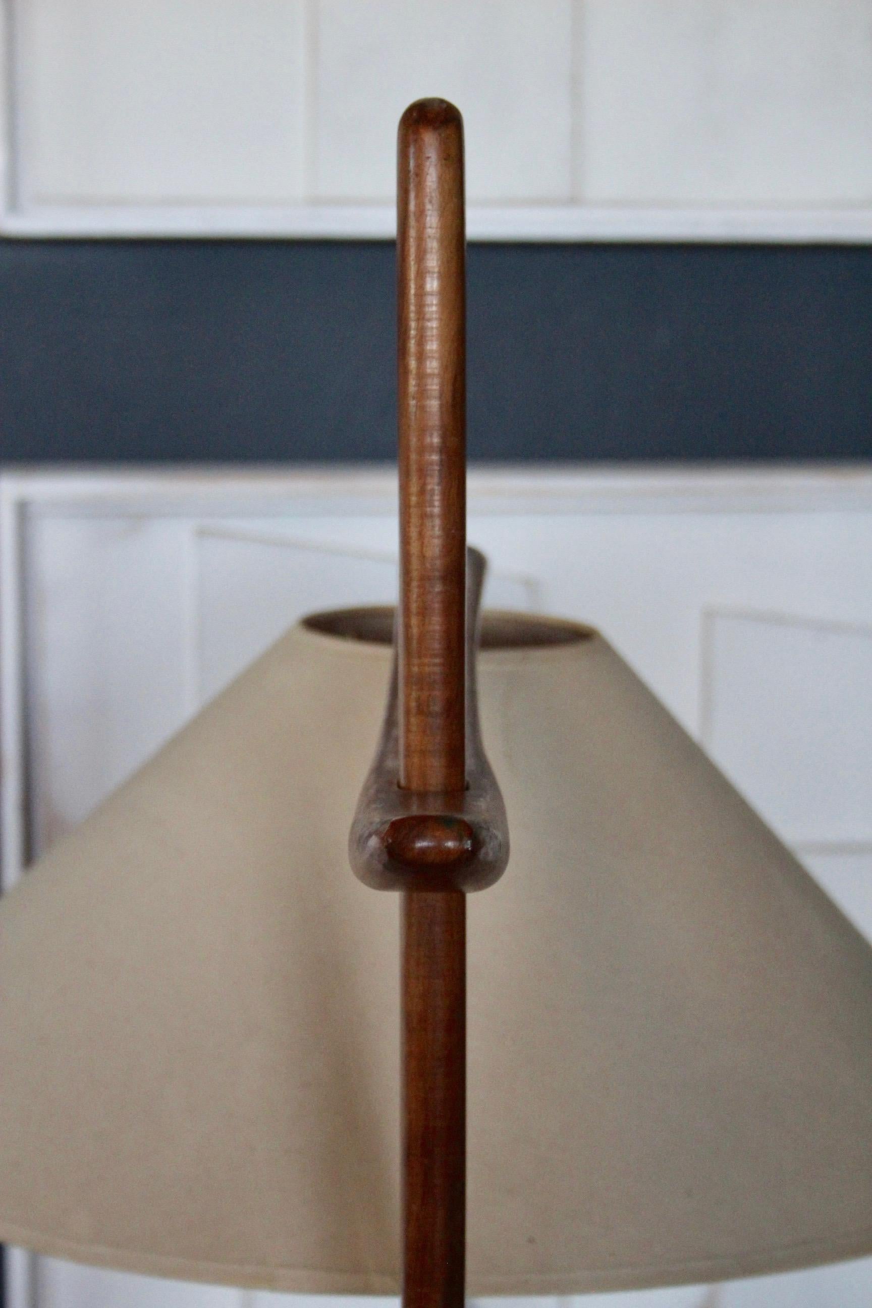 Attributes Franz Xaver Sproll mid century adjustable floor lamp 5