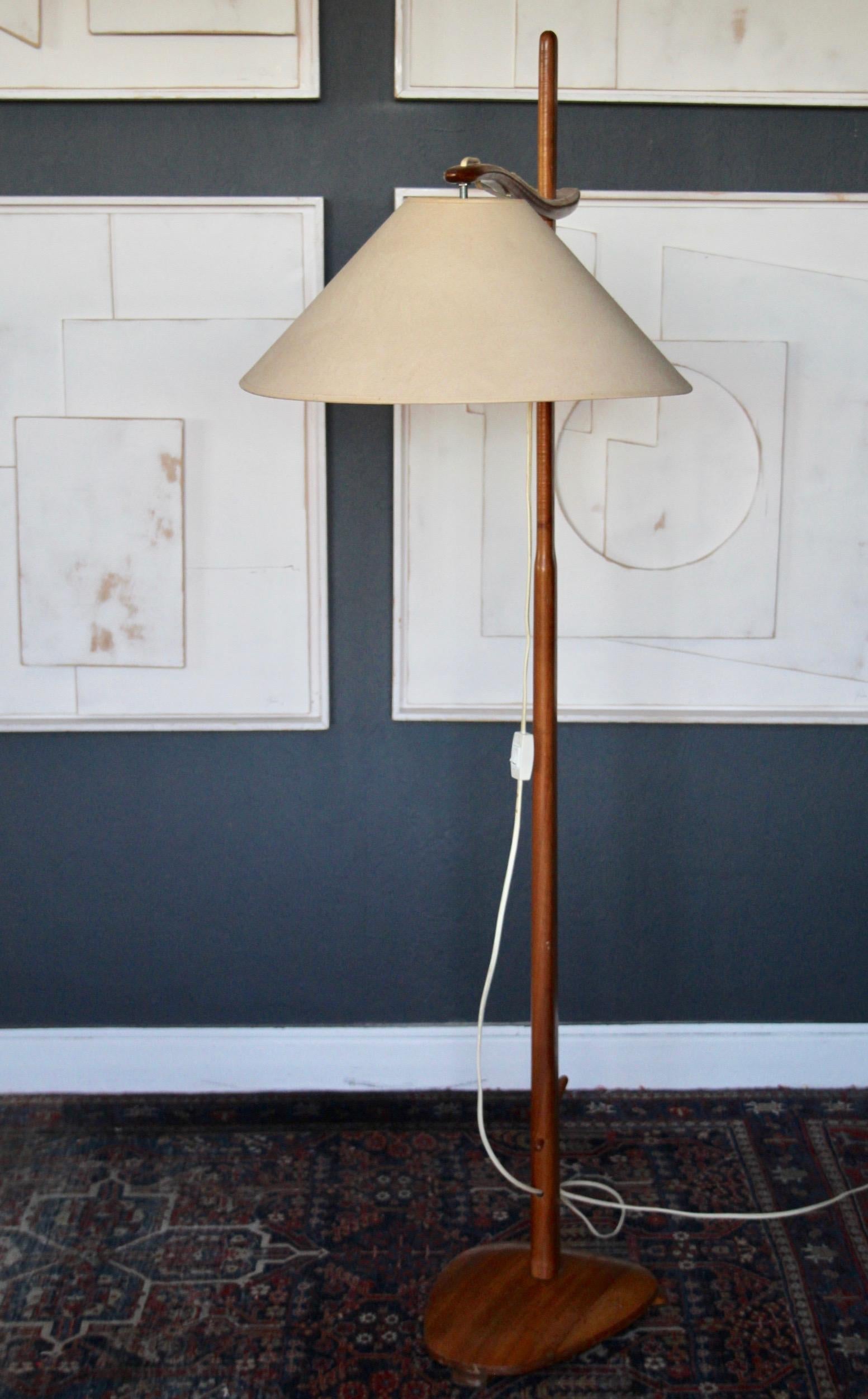 Attributes Franz Xaver Sproll mid century adjustable floor lamp 6