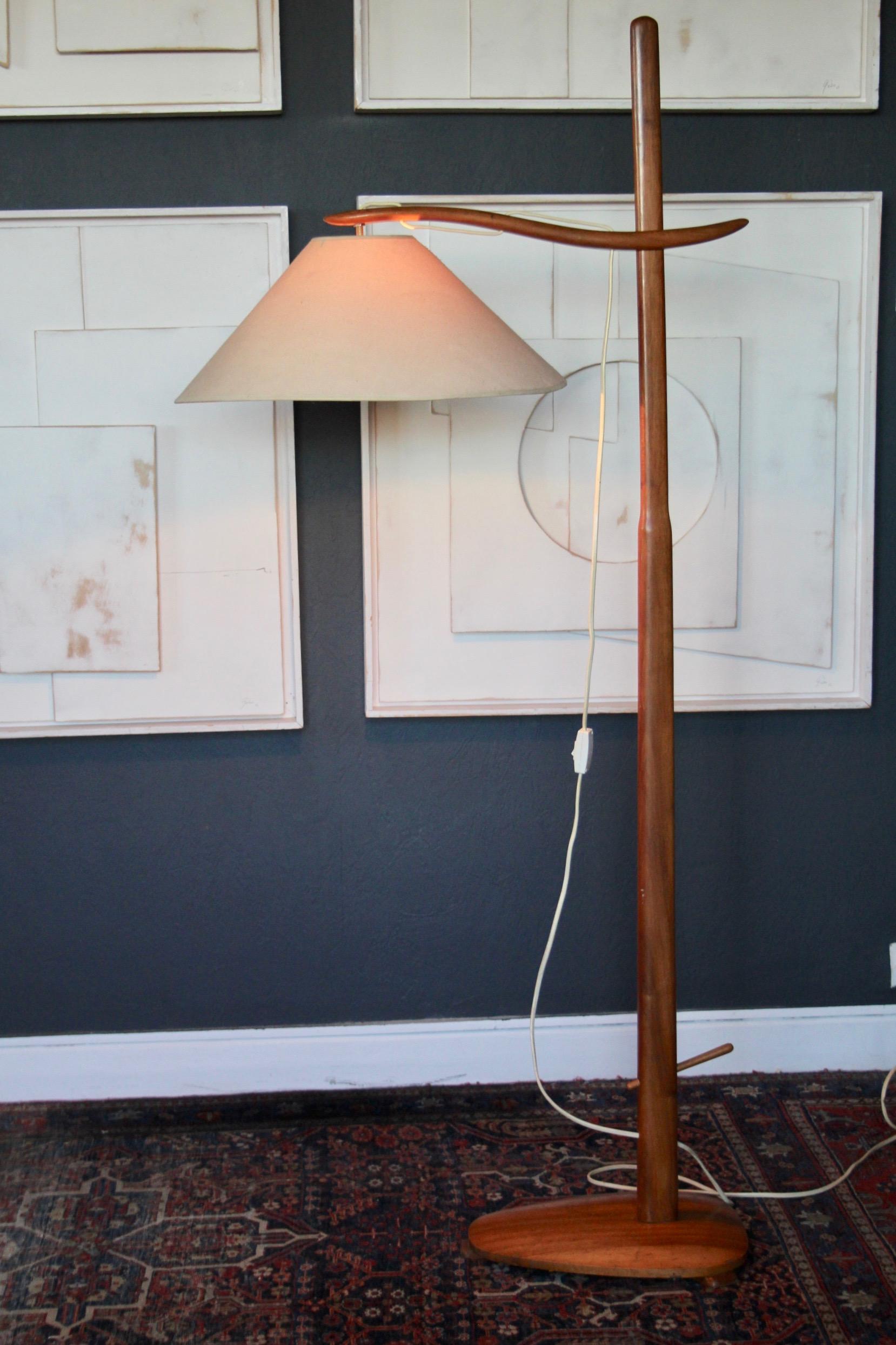Attributes Franz Xaver Sproll mid century adjustable floor lamp 7