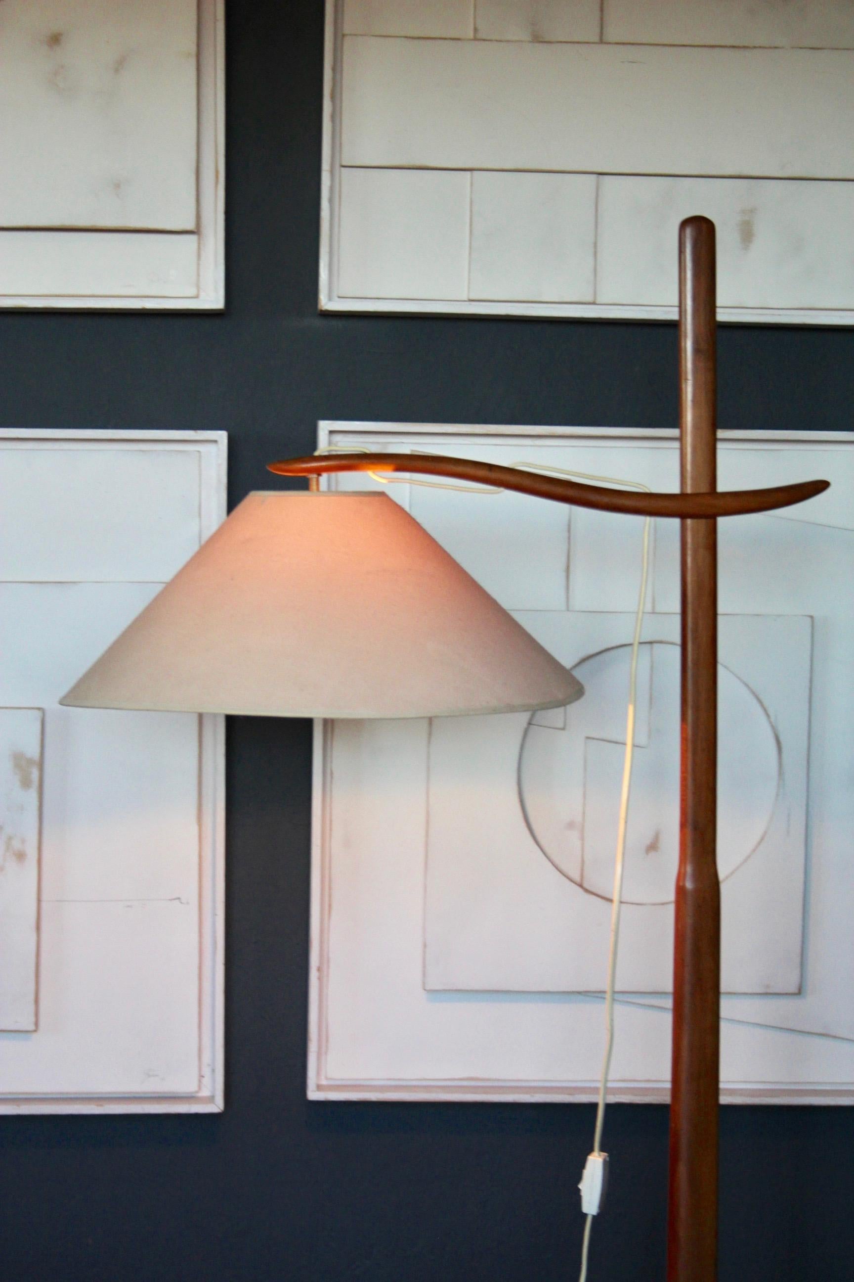 Attributes Franz Xaver Sproll mid century adjustable floor lamp 10