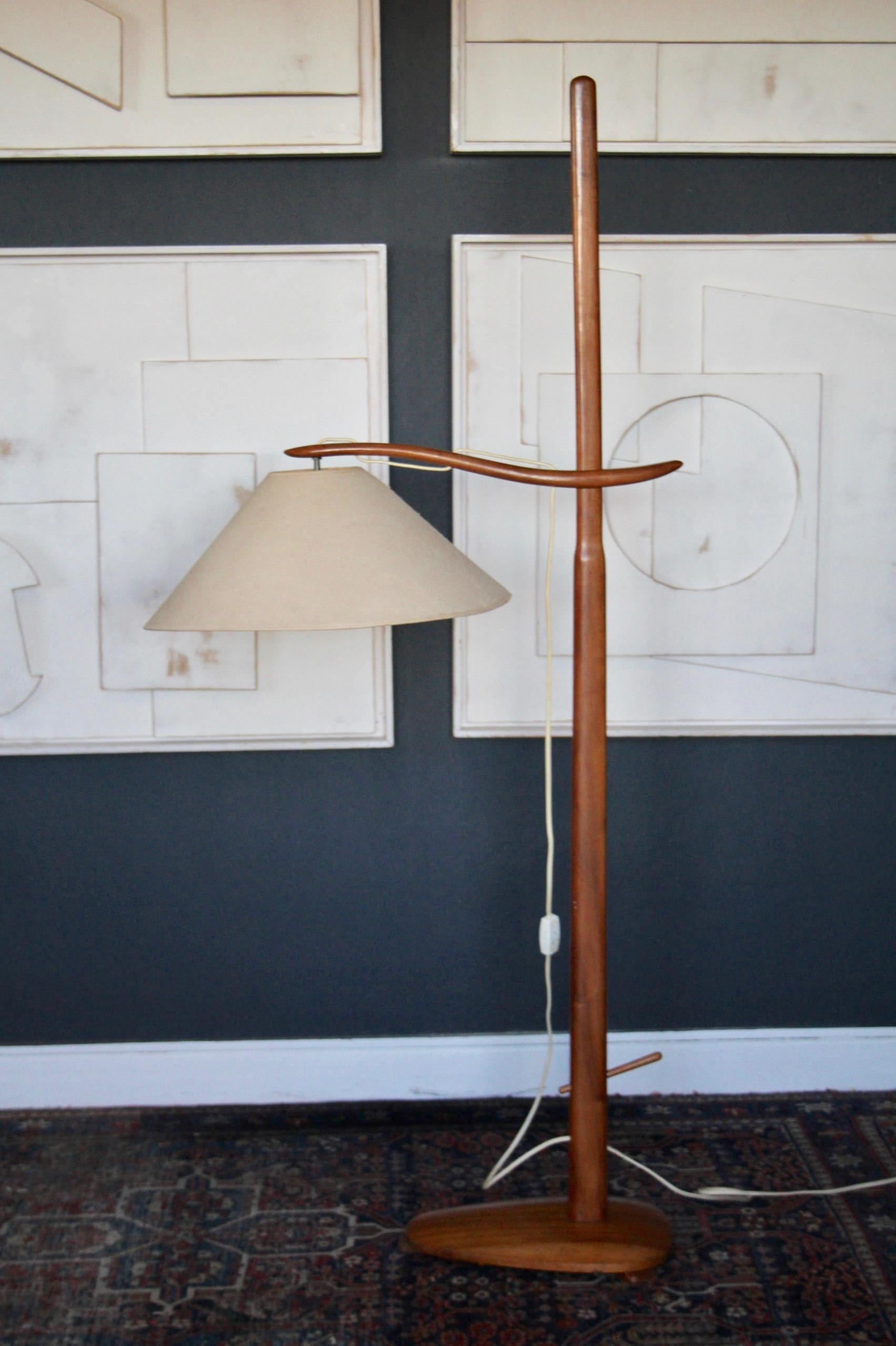 Attributes Franz Xaver Sproll mid century adjustable floor lamp 1