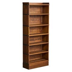 Åtvidaberg, Bookcase, Pine, Iron, Sweden, 1940s
