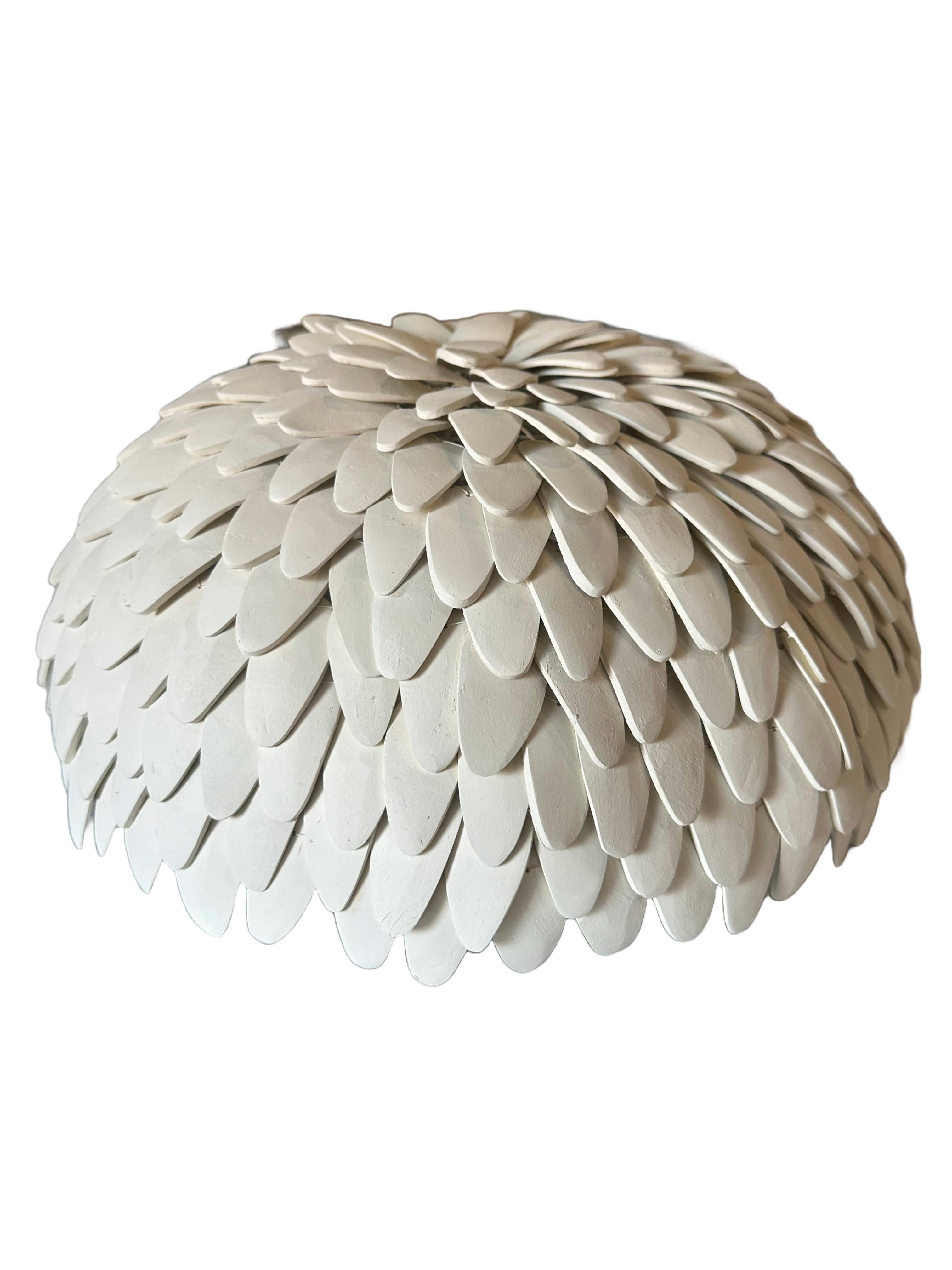 Metal Atwater Flush Mount with Powder Coated Frame 1 of 3 For Sale