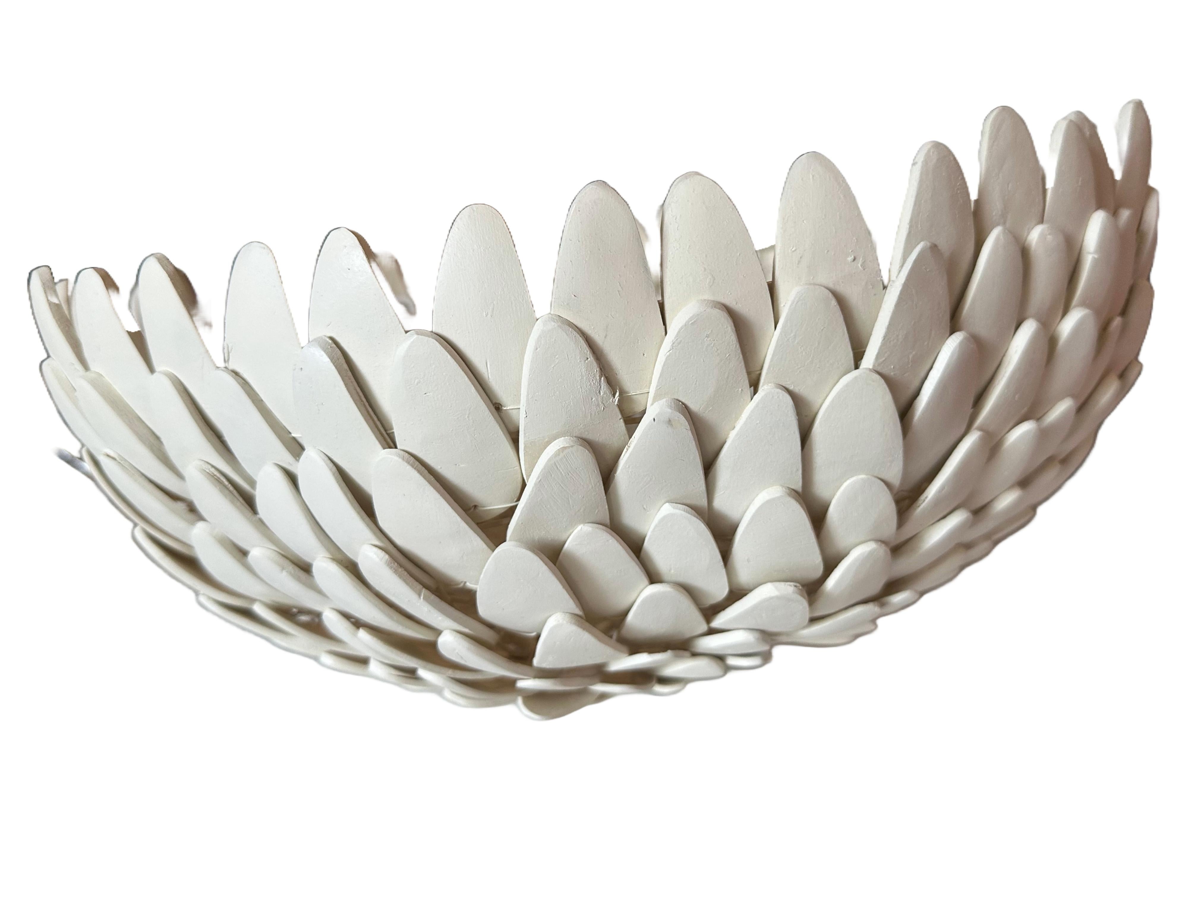 Contemporary Atwater Flush Mount with Powder Coated Frame 2 of 3 For Sale