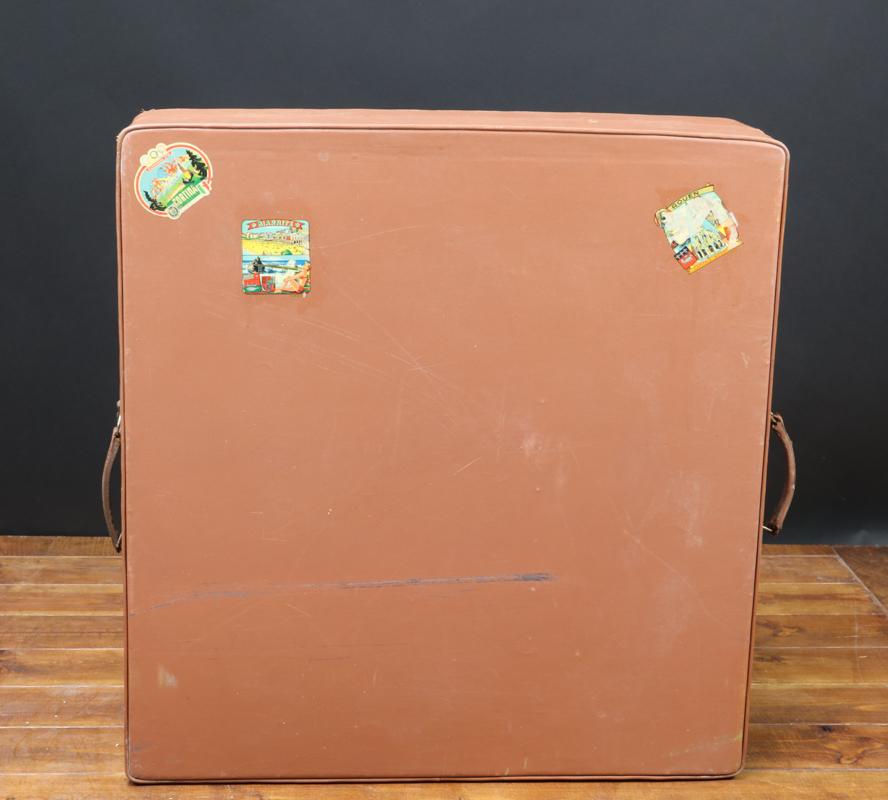 Early 20th Century Atypical Wardrobe Trunk For Sale