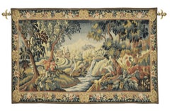 Au Bord de la Rivière Tapiz Tejido en Telar - 2'4" x 5'0"