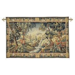 Au Bord de la Rivière Loom Woven Tapestry - 2'4" x 5'0"