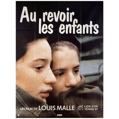 Au Revoir Les Enfants 1987 French Grande Film Poster