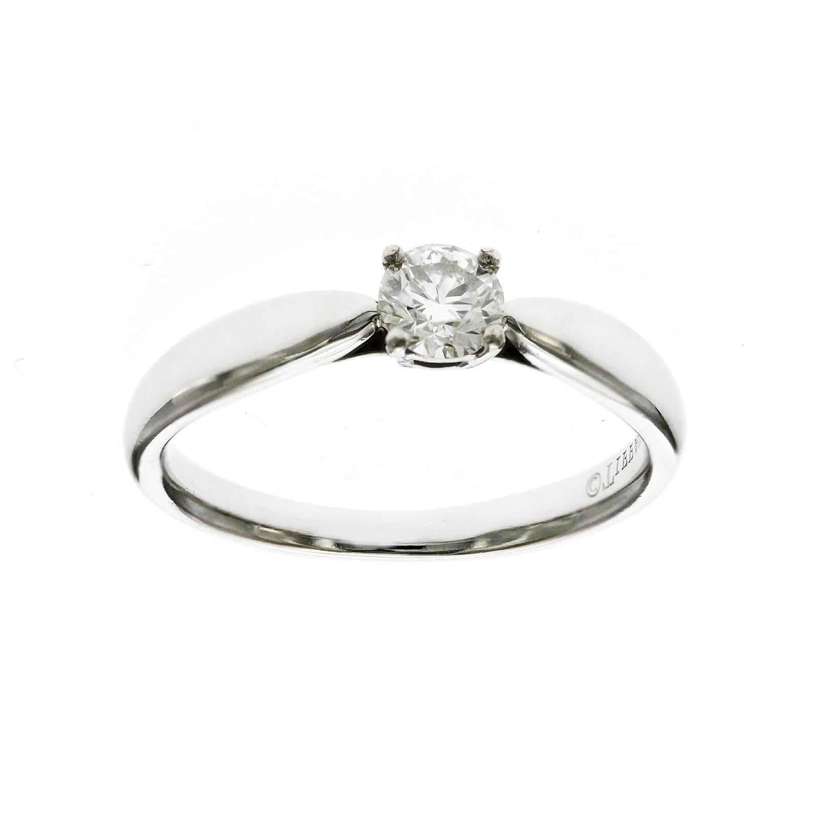 100% Authentic, 100% Customer Satisfaction
Top: 4 mm
Band Width: 2 mm
Metal: 950 Platinum
Size: 4.5
Hallmarks: TIFFANY & CO PT 950
Total Weight: 3.3 Grams
Stone: 0.24 CT Diamond Clarity: VS2-I1  Color: H-M
Condition: PreOwned
Estimated Retail Price: