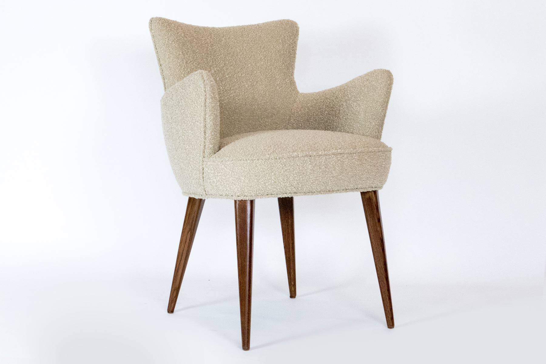 Mid-Century Modern Aube Chair by Bourgeois Boheme Atelier For Sale