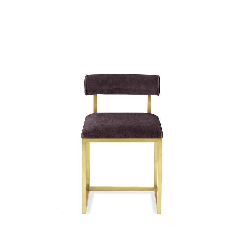 Other Aubergine Awaiting T Stool by Secondome Edizioni For Sale